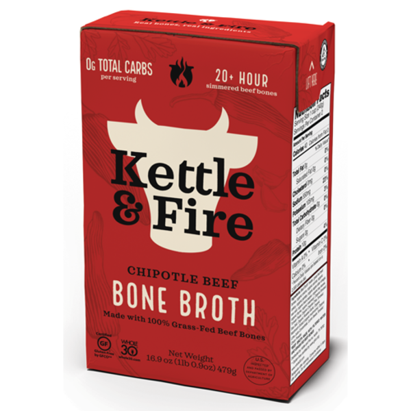 Kettle & Fire Chipotle Beef Bone Broth