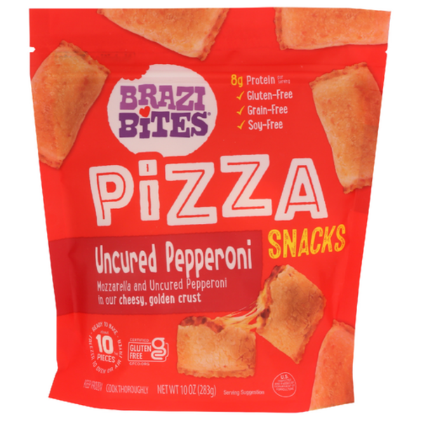 Brazi Bites Uncured Pepperoni Pizza Snacks