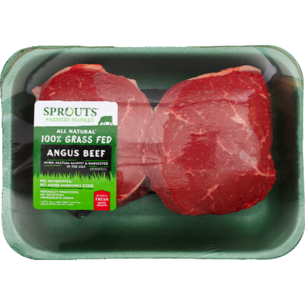 Sprouts Grass-Fed Fresh Boneless Angus Beef Top Sirloin Steak