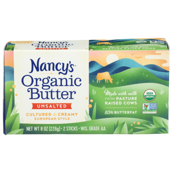 cy's Organic Unsalted Butter 2 Sticks
