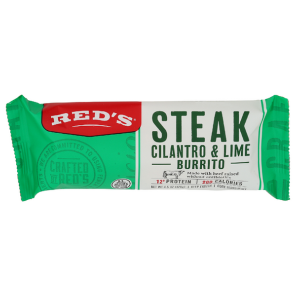 Red's All Natural Steak Cilantro & Lime Burrito
