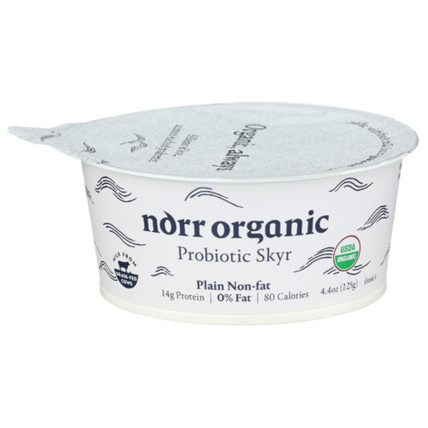Norr Organic Organic Plain Non-Fat Probiotic Skyr Yogurt