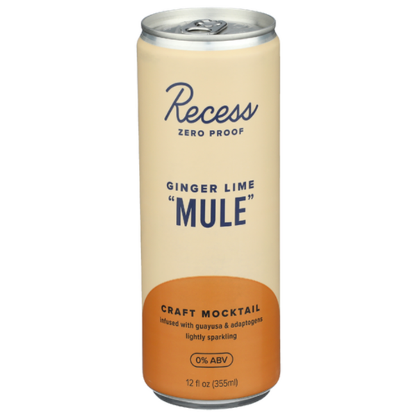 Recess Ginger Lime "Mule" Craft Mocktail Single
