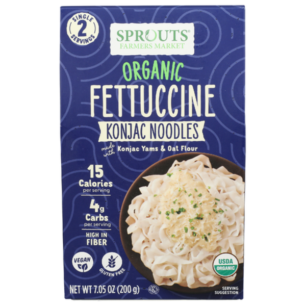 Sprouts Organic Fettuccine Konjac Noodles