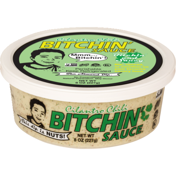 Bitchin' Sauce Cilantro Chili Almond Dip