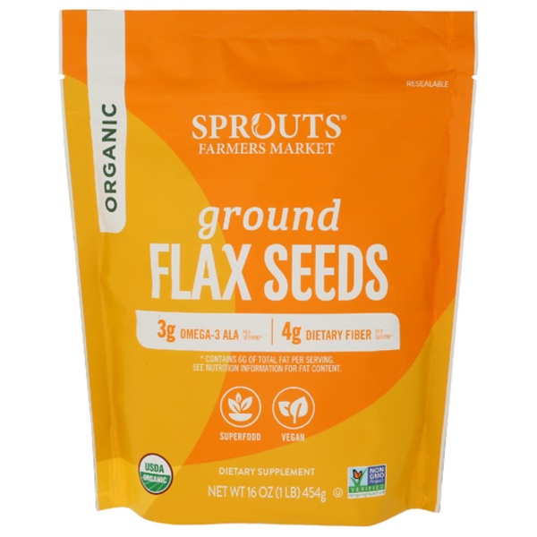 Sprouts Organic Ground Flaxseed