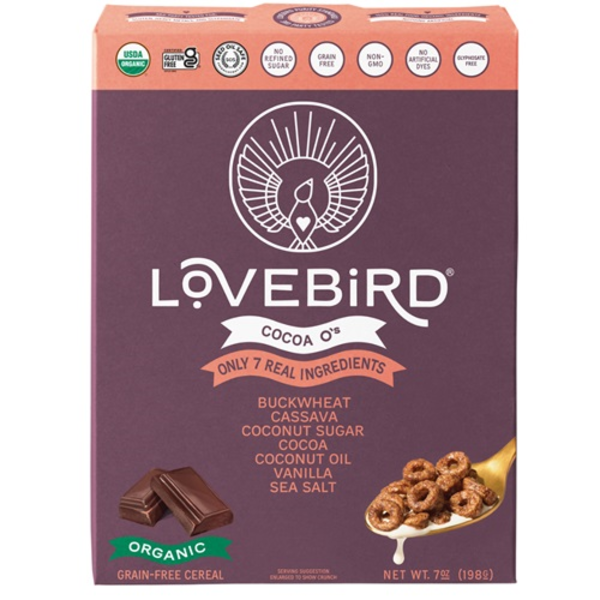 Lovebird Foods Cacao Grain Free Cereal