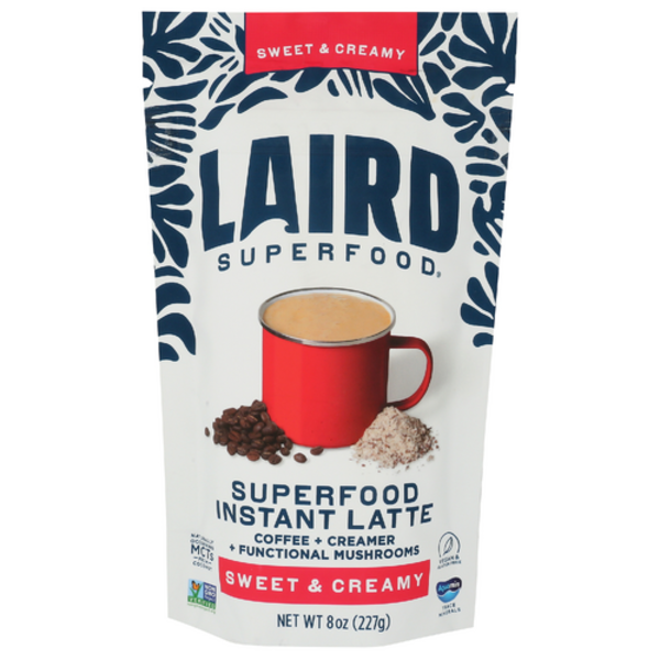 Laird Superfood Sweet & Creamy Superfood Instant Latte