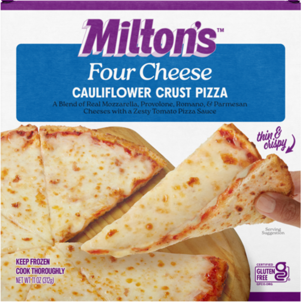 Milton's Four Cheese Cauliflower Crust Pizza