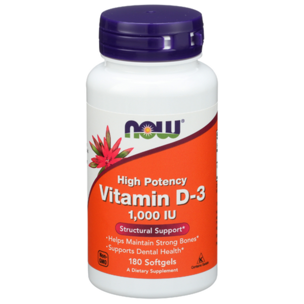 Now Vitamin D3 1000 Iu