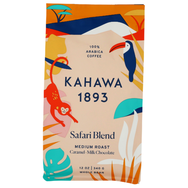 Kahawa 1893 Coffee Safari Blend Medium Roast Whole Bean Coffee