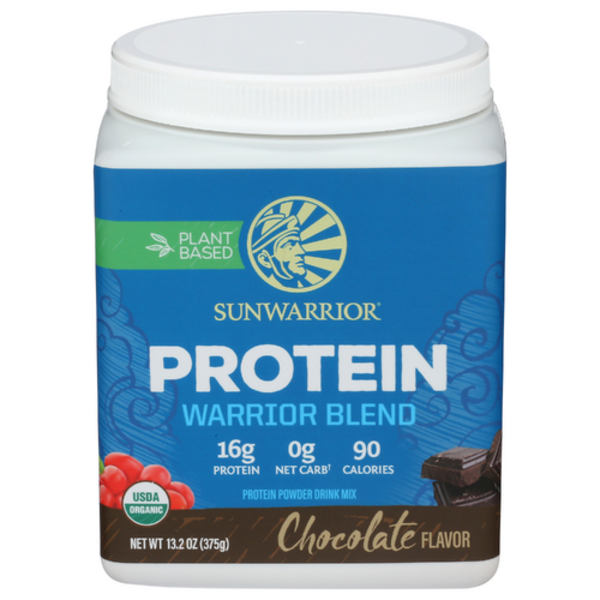 Sunwarrior Warrior Blend Organic Chocolate Protein
