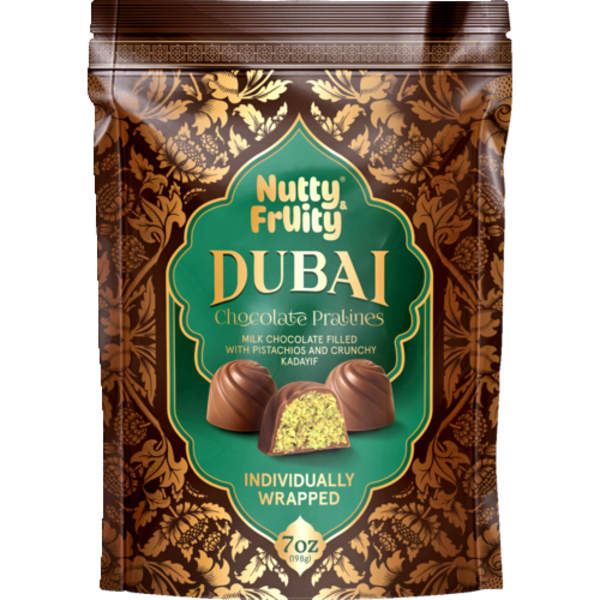 Nutty & Fruity Dubai Pistachio Milk Chocolate Pralines