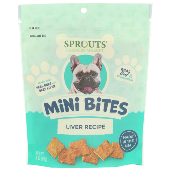 Sprouts Liver Bites Dog Treats
