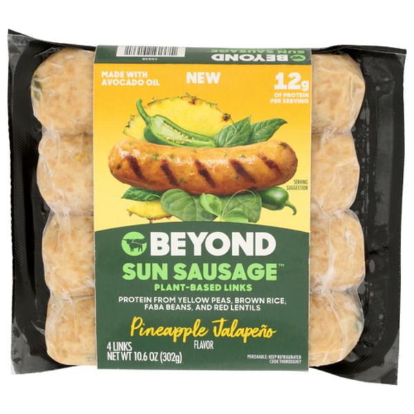 Beyond Meat Pineapple Jalapeno Sun Sausage Plant-Based Links