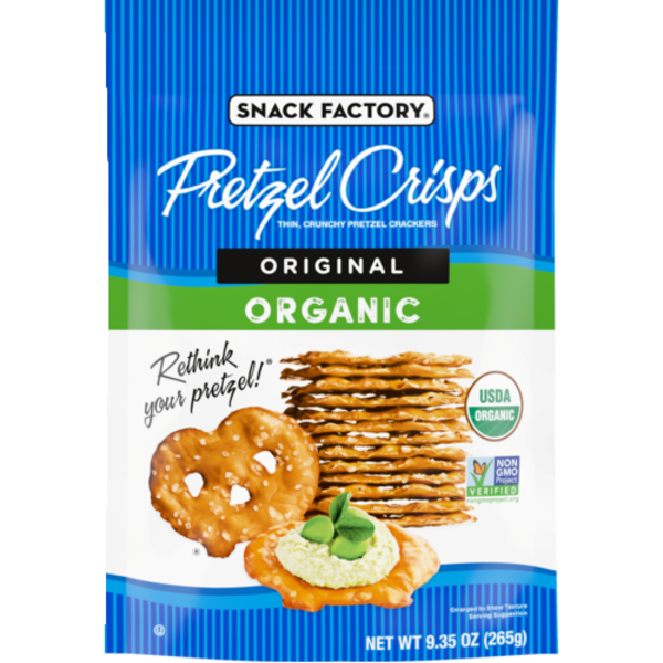 Snack Factory Organic Original Pretzel Crisps