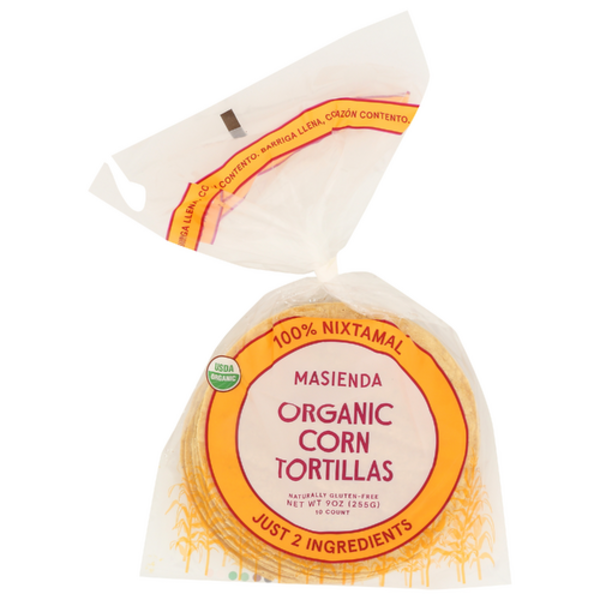 Masienda Organic Corn Tortillas 10 Pack