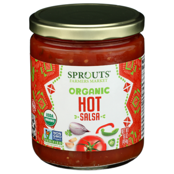 Sprouts Organic Hot Salsa