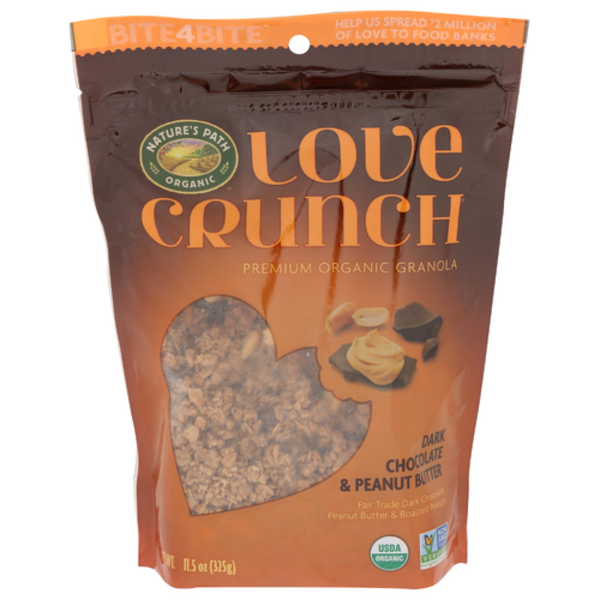 Nature's Path Organic Dark Chocolate Peanut Butter Granola
