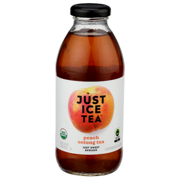 Just Ice Tea Organic Peach Oolong Ice Tea