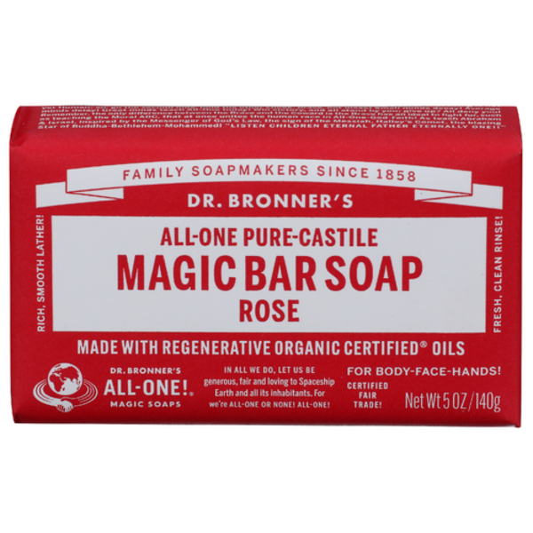 Dr. Bronner's Rose Bar Soap