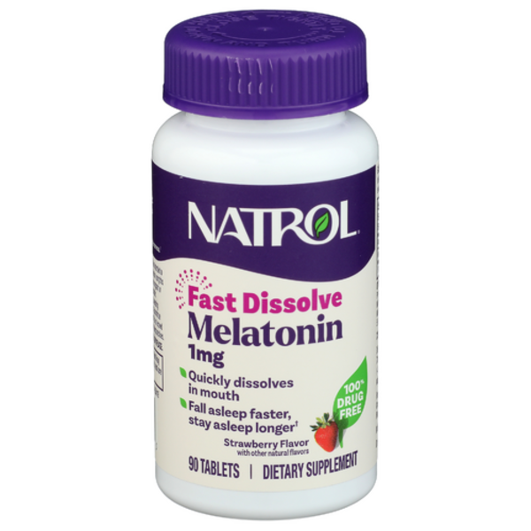 Natrol Melatonin 1 Mg Fast Dissolve