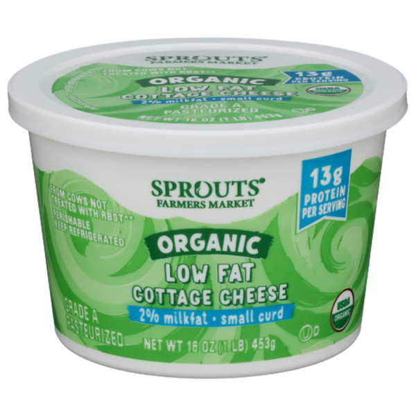 Sprouts Organic Low Fat Cottage Cheese