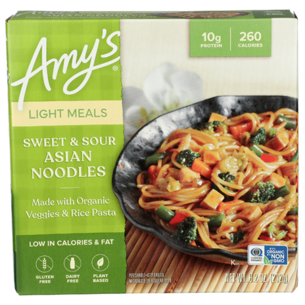 Amy's Sweet & Sour Asian Noodles Light Meal