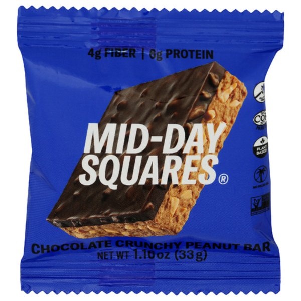 Mid-Day Squares Crunchy Peanut Fiber And Protein Square