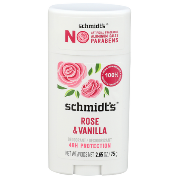 Schmidt's Rose & Vanilla Signature Deodorant