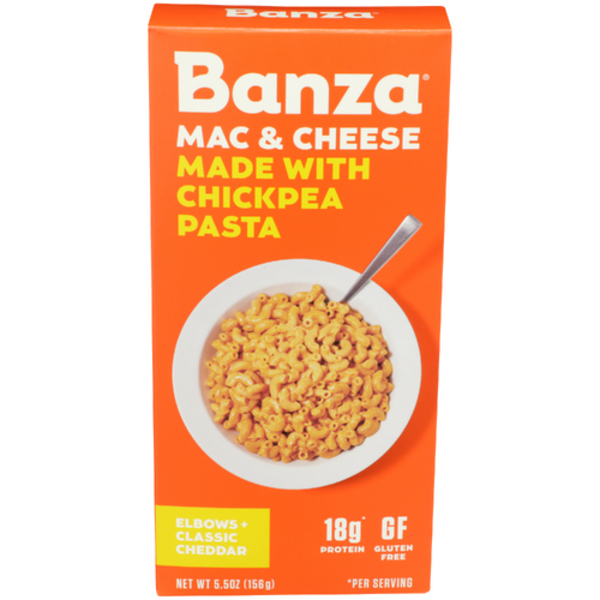 Banza Elbow Mac & Cheese Made With Chickpea Pasta