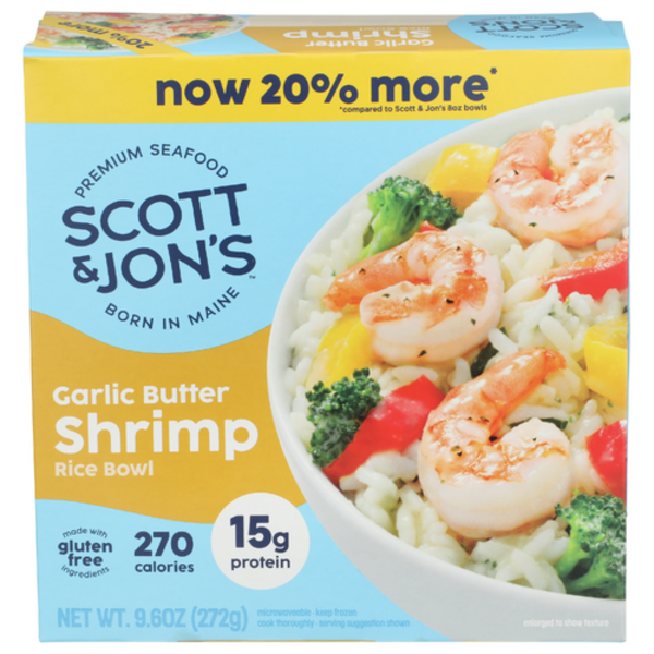 Scott & Jon's Garlic Butter Shrimp Rice Bowl