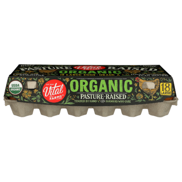 Vital Farms Organic Pasture-Raised Large Grade A Eggs