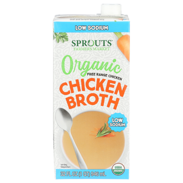 Sprouts Organic Low Sodium Chicken Broth
