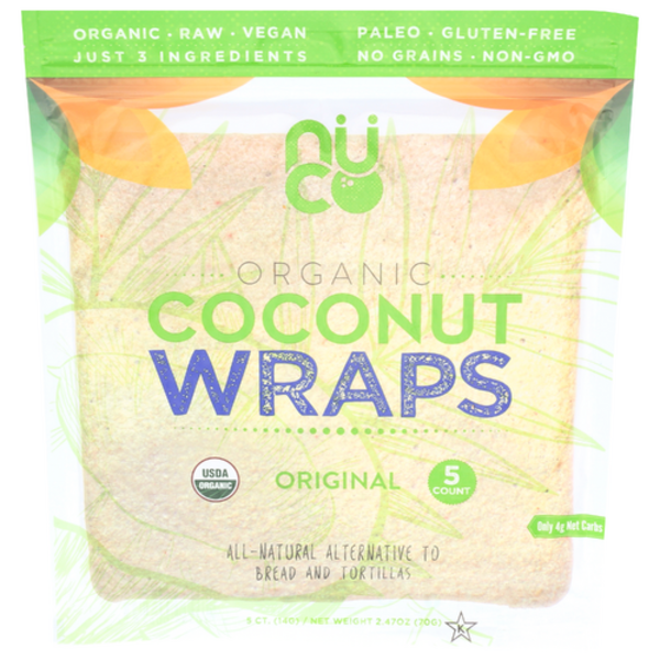 Nuco Organic Coconut Wraps