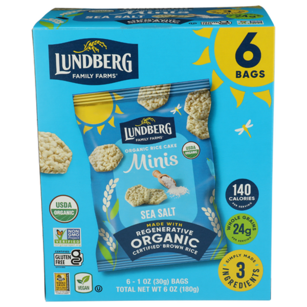 Lundberg Organic Sea Salt Mini Rice Cakes