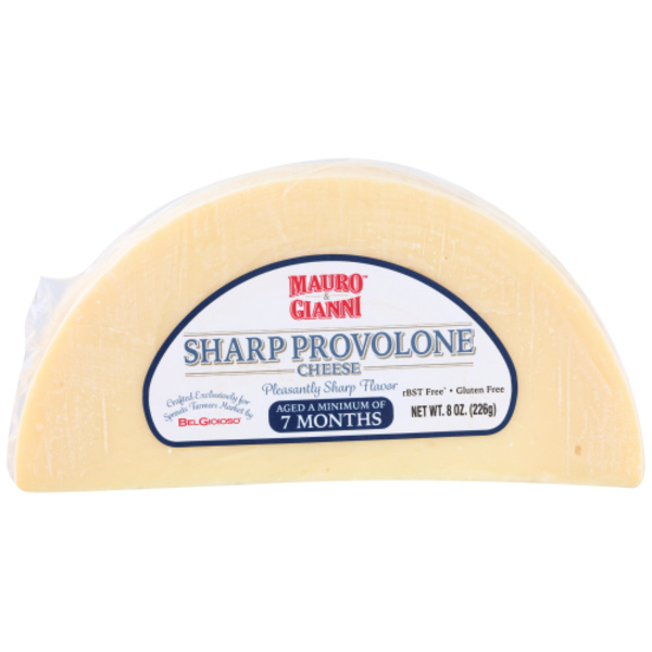 Mauro & Gianni Sharp Provolone Cheese Wedge