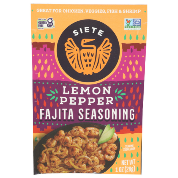Siete Lemon Pepper Fajita Seasoning