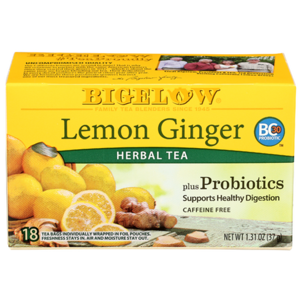 Bigelow Herb Plus Lemon Ginger Tea