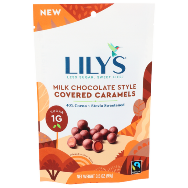 Lily's Sweets Milk Chocolate Covered Caramels