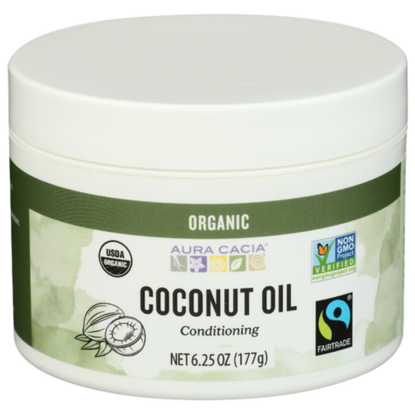 Aura Cacia Organic Unrefined Coconut Oil