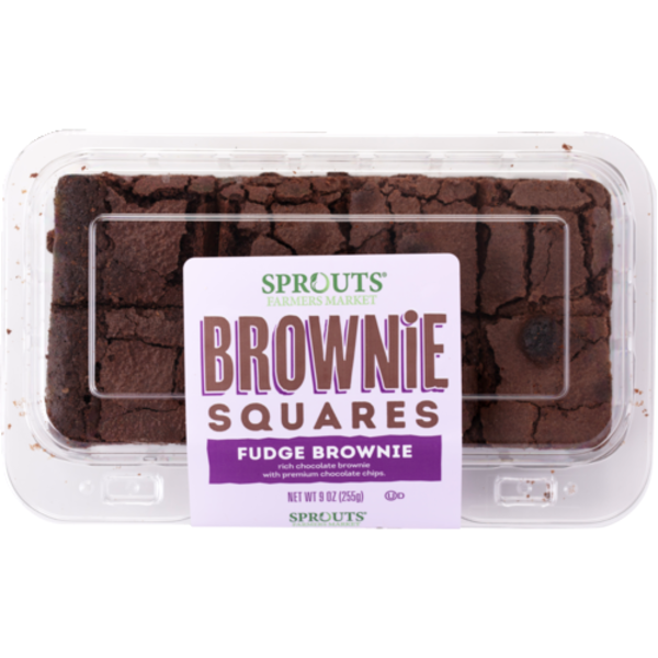 Sprouts Fudge Brownie Squares 8 Count