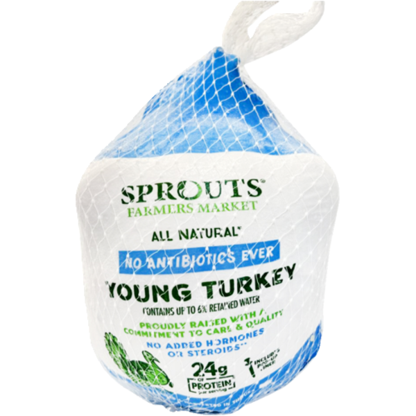Sprouts Frozen, All-Natural Turkey, No Antibiotics Ever, 16-24 Lb., Limit 2