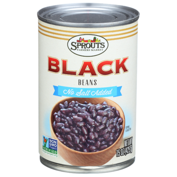 Sprouts No Salt Added Black Beans