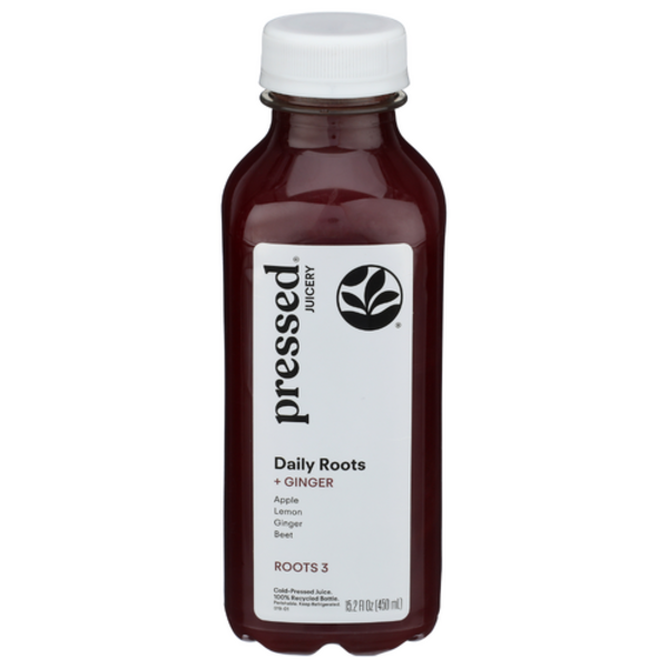 Pressed Juicery Daily Roots + Ginger Juice