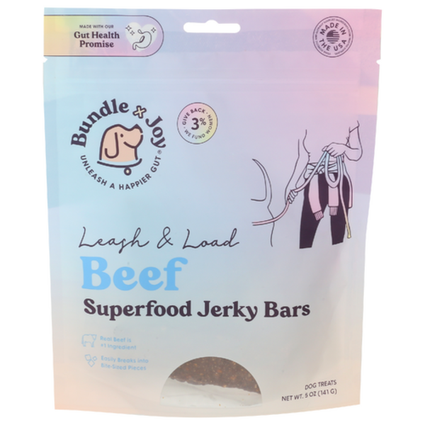 Bundle X Joy Beef Superfood Jerky Bars Dog Treats