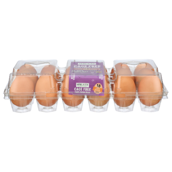 Sprouts Large Cage Free Grade A Brown Eggs