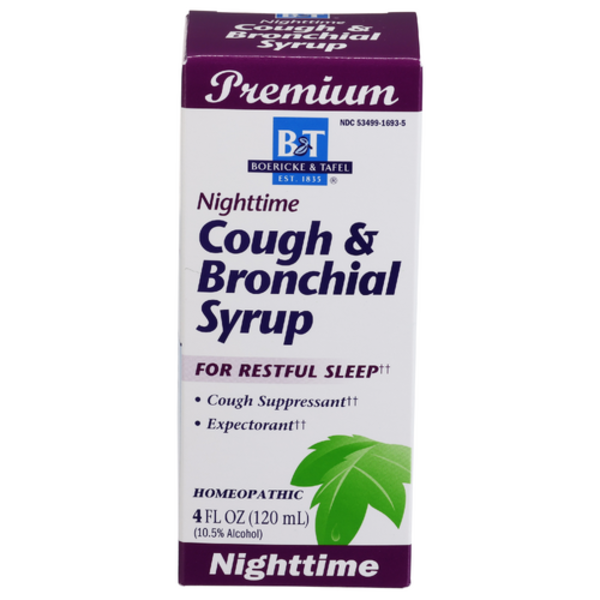 Boericke & Tafel Nighttime Cough Bronchial Syrup