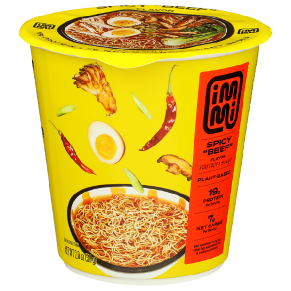 Immi Spicy "Beef" Flavor Ramen Soup Cup