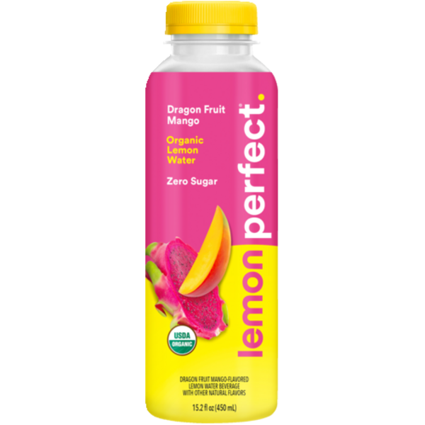 Lemon Perfect Organic Dragon Fruit Mango Hydrating Lemon Water